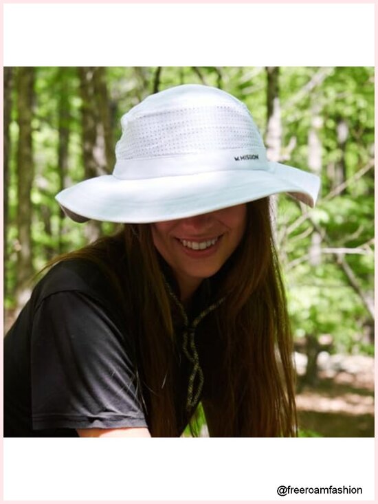 Lightweight UPF 50 Boonie Hat with Cooling Technology Adjustable